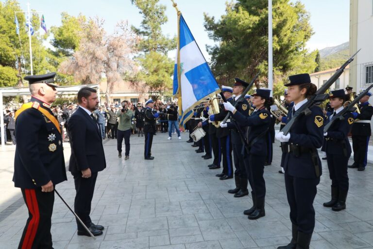 Τελετή ορκωμοσίας πρωτοετών Δοκίμων Υπαστυνόμων στη Σχολή Αξιωματικών Ελληνικής Αστυνομίας