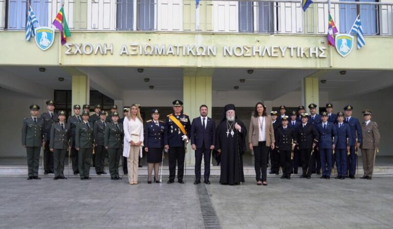 Ορκίστηκαν οι νέοι αξιωματικοί της Σχολής Αξιωματικών Νοσηλευτικής (εικόνες)