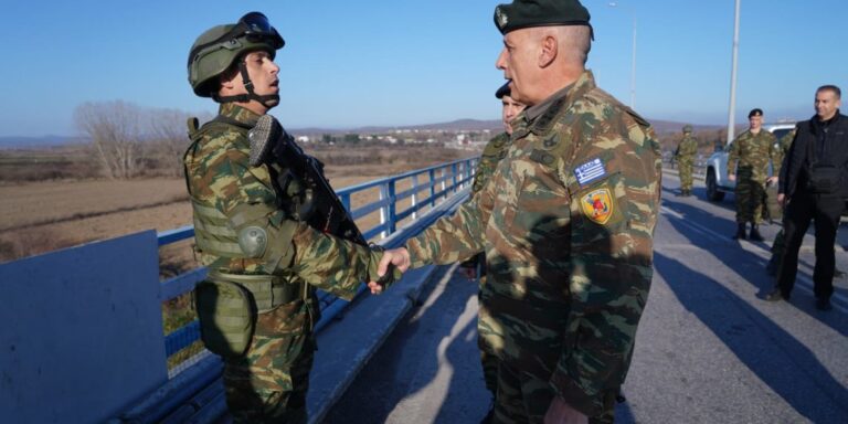 Σε Έβρο και Ροδόπη ο Αρχηγός ΓΕΕΘΑ, στρατηγός Κωνσταντίνος Φλώρος (εικόνες)