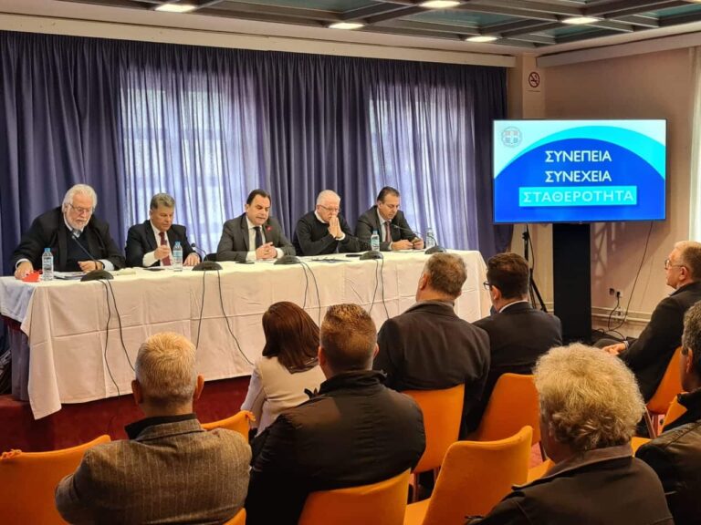 Γεωργαντάς από Τρίπολη: «Κανείς αγρότης δεν θα μείνει ανυπεράσπιστος και αβοήθητος»- Ευρεία σύσκεψη αγροτικών φορέων με αφορμή την επίσκεψη του Πρωθυπουργού (εικόνα)