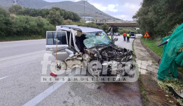 Τροχαίο στο Λασίθι: Ημιφορτηγό συγκρούστηκε με αυτοκίνητο