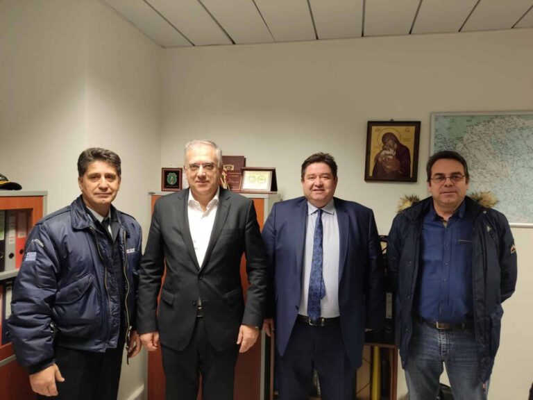 Συνάντηση των Αστυνομικών της Αλεξανδρούπολης με τον Υπουργό Προστασίας του Πολίτη