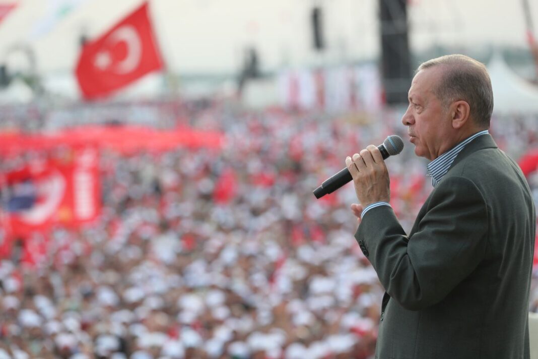 Ο Τούρκος πρόεδρος Ρετζέπ Ταγίπ Ερντογάν