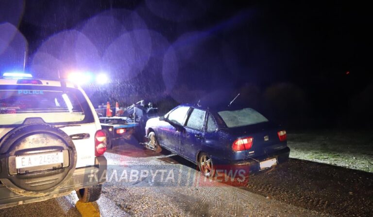 Κινηματογραφική καταδίωξη στην Πούντας – Καλαβρύτων – Οι δράστες εγκατέλειψαν το ΙΧ και το έσκασαν (εικόνες)