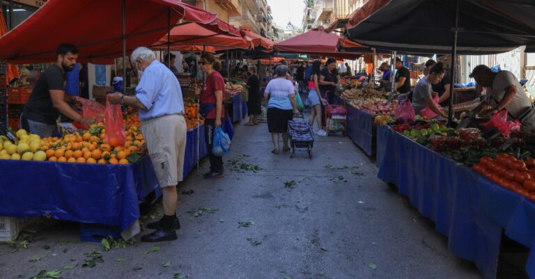 Βέροια: Φορτηγάκι «καρφώθηκε» σε πάγκο με αυγά