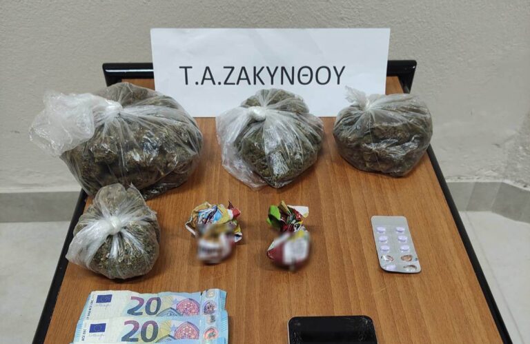 Ζάκυνθος: Αστυνομικοί της ΟΠΚΕ συνέλαβαν διακινητές ναρκωτικών (εικόνα)