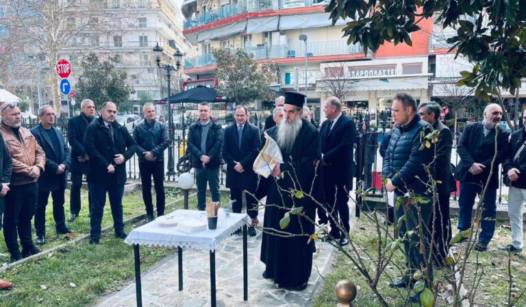 Eπιμνημόσυνη δέηση για τους πεσόντες αστυνομικούς στις Σέρρες