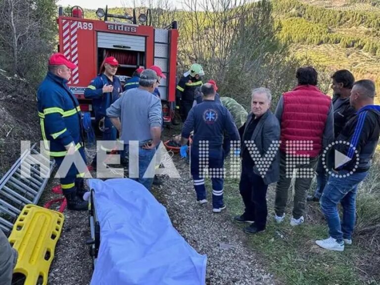 Σοβαρό τροχαίο στην Ηλεία: Αυτοκίνητο έπεσε σε γκρεμό 30 μέτρων! (εικόνες)