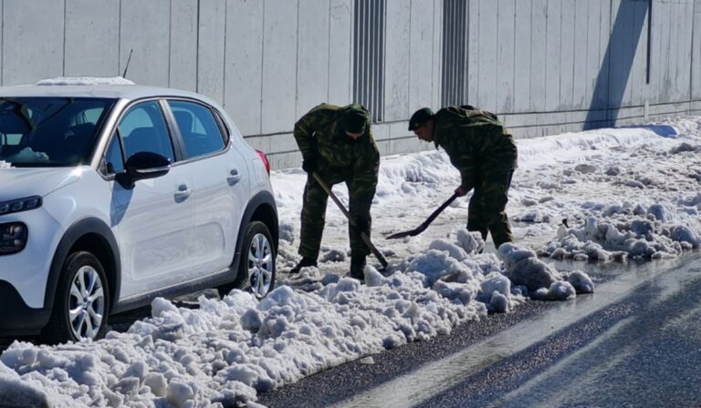 Σε ετοιμότητα και οι Ένοπλες Δυνάμεις για την κακοκαιρία «Barbara»