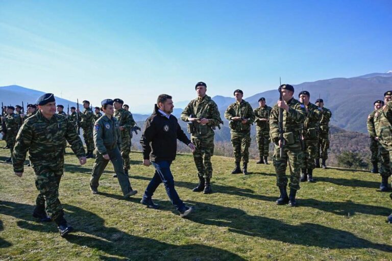 Ο Χαρδαλιάς επισκέφτηκε το Στρατηγείο της 34 Μηχανοκίνητης Ταξιαρχίας και Μονάδες και Μεθοριακά Φυλάκια στις Σέρρες (εικόνες)