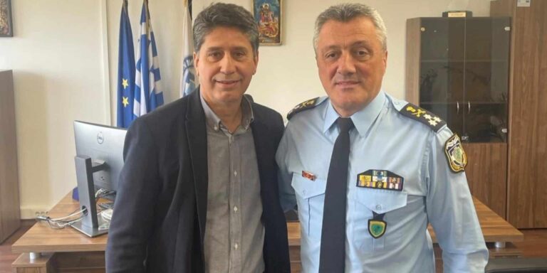 Η Ένωση Αστυνομικών Αλεξανδρούπολης συναντήθηκε με τον Γεώργιο Δούβαλη