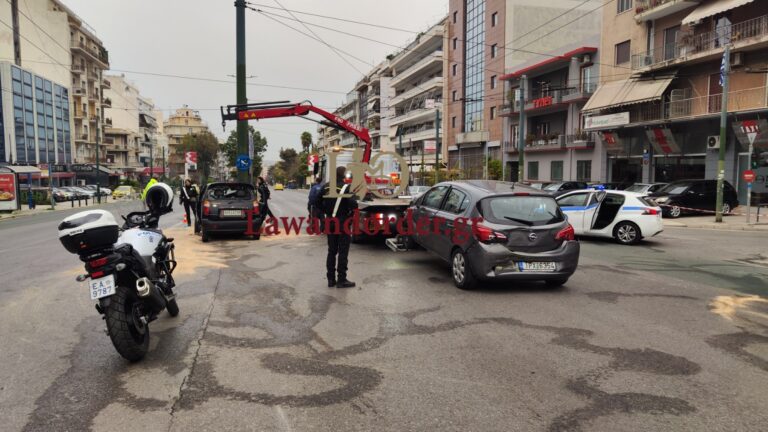 Τροχαίο στη λεωφόρο Αλεξάνδρας με 3 τραυματίες (εικόνες & βίντεο)