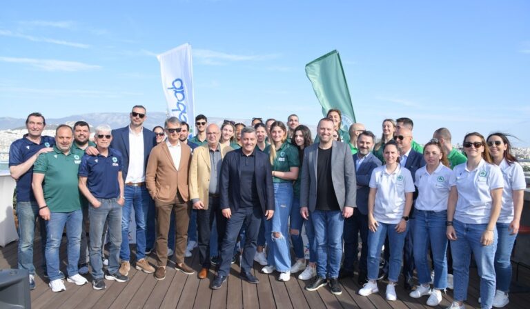 Στον ΟΠΑΠ με τα τρόπαια της εφετινής σεζόν οι ομάδες του Παναθηναϊκού ΑΟ