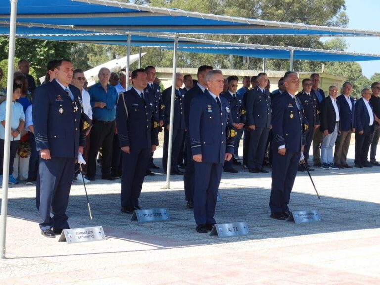 Τελετή παράδοσης-παραλαβής των καθηκόντων του διοικητή της 116 Πτέρυγας Μάχης (εικόνες)