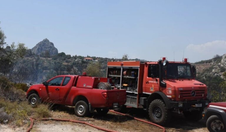 Νέα φωτιά στην Ηλεία: Καίει στον Πλάτανο, επιχειρούν πυροσβέστες