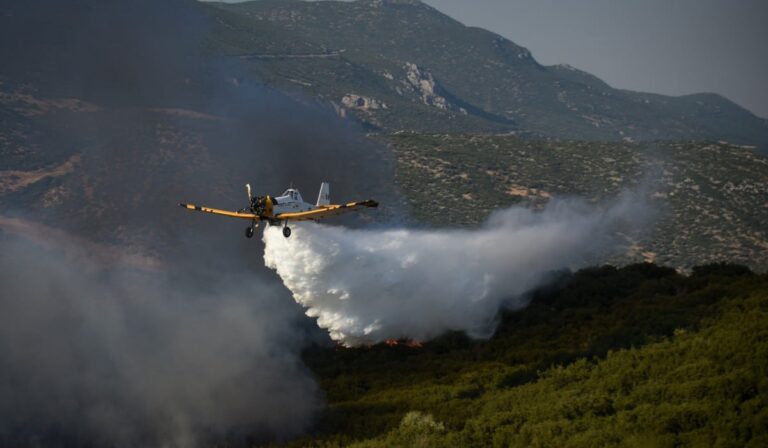 Κέρκυρα: Φωτιά τώρα στη θέση Βραγκανιώτικα