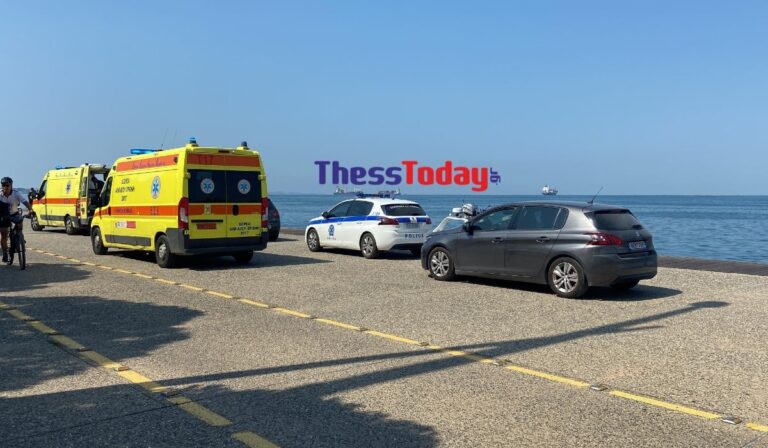 Θεσσαλονίκη: Άνδρας επιχείρησε να αυτοκτονήσει βουτώντας στον Θερμαϊκό (βίντεο)