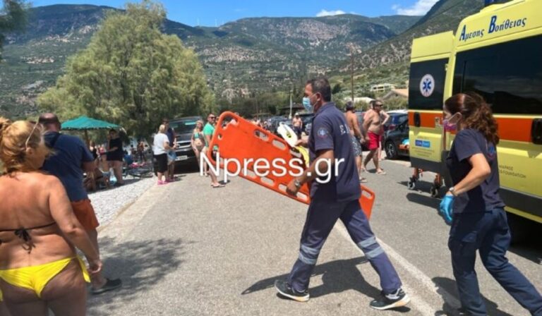 Σοκ στη Φωκίδα: 4χρονος τραυματίστηκε στο κεφάλι από σανίδα SUP (βίντεο)