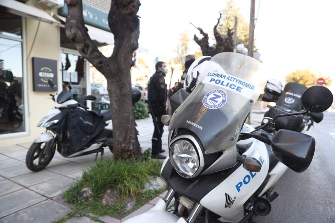 Μοτοσυκλέτα της Ελληνικής Αστυνομίας