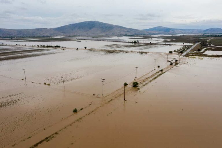 Απίστευτη καταστροφή στη Θεσσαλία μετά την κακοκαιρία Daniel – Περίπου 720.000 στρέμματα οι πλημμυρισμένες εκτάσεις (εικόνα)