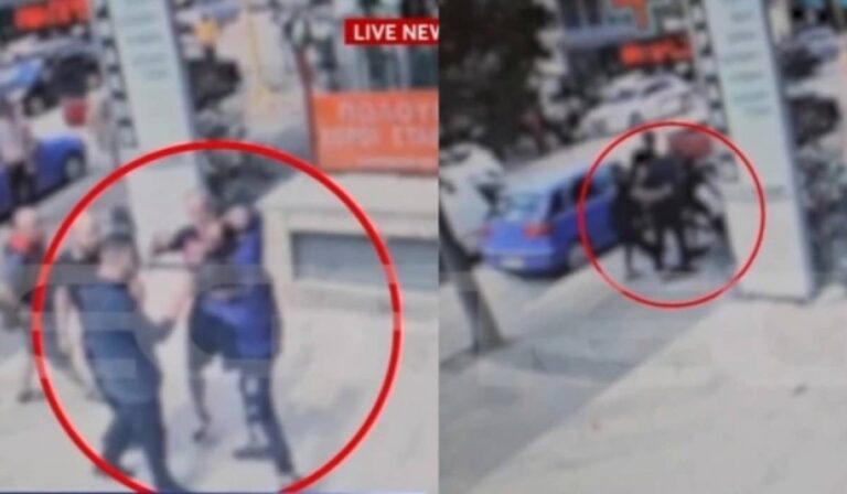 Βίντεο ντοκουμέντο στη Λαμία: Η στιγμή που ο πατέρας και ο θείος του 17χρονου χτυπούν μαθητές που του επιτέθηκαν!