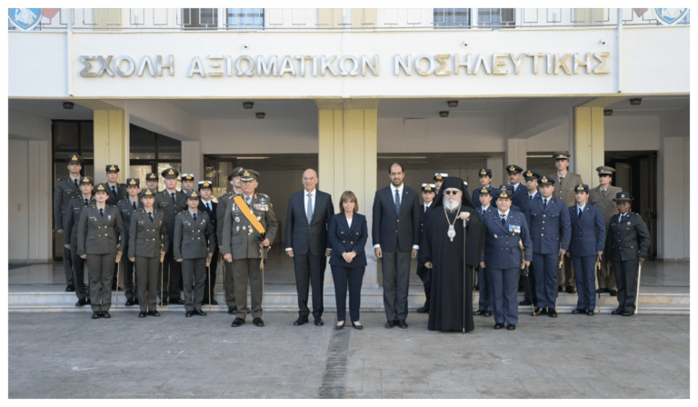 Ορκωμοσία νέων αξιωματικών της Σχολής Αξιωματικών Νοσηλευτικής – Το «παρών» έδωσε ο Νίκος Δένδιας (εικόνες)