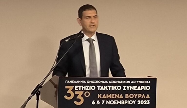 Πρόεδρος ΕΝΑΞΙΑ:  Είναι αδιανόητο να μην υπάρχει ένα επίδομα για τους υπηρετούντες  αστυνομικούς στην Αττική