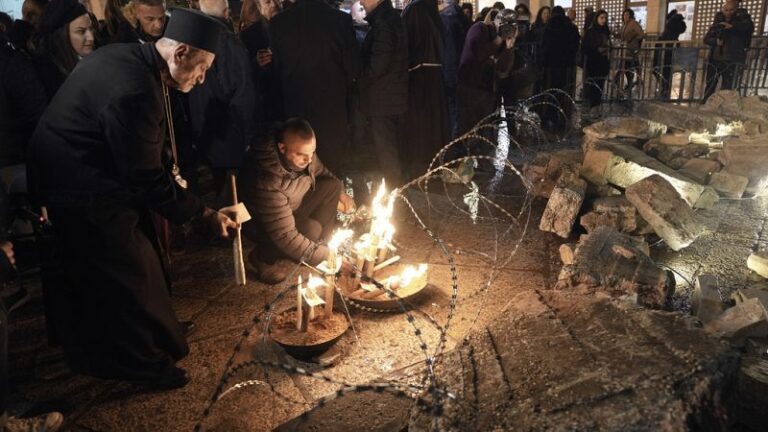 Τα διαφορετικά Χριστούγεννα στη Βηθλεέμ φέτος (βίντεο)