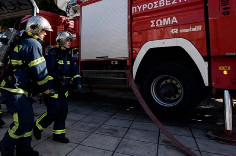 Φωτιά σε σπίτι στο Ηράκλειο