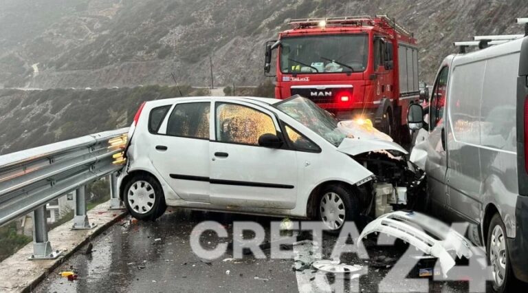 Κρήτη: Σοβαρό τροχαίο στο Παλαιόκαστρο – Σε κρίσιμη κατάσταση 2χρονο αγοράκι