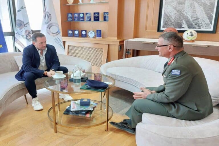 Αλεξανδρούπολη: Ο Γιάννης Ζαμπούκης συναντήθηκε με τον νέο Διοικητή της Μηχανοκίνητης Μεραρχίας Πεζικού Υποστράτηγο, Ιωάννη Κορρέ