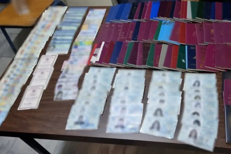 Άγιος Παντελεήμονας: Συνελήφθησαν για πλαστογραφία ταξιδιωτικών εγγράφων