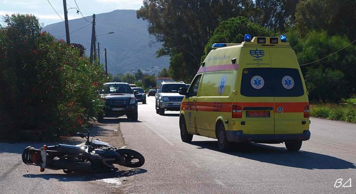 Τροχαίο δυστύχημα στη λεωφώρο Βουλιαγμένης με θύμα 50χρονο οδηγό μηχανής