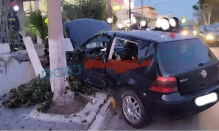 Σοκαριστικό τροχαίο στα Χανιά: Στο νοσοκομείο τριμελής οικογένεια – Το ΙΧ τους έπεσε σε στύλο φωτισμού