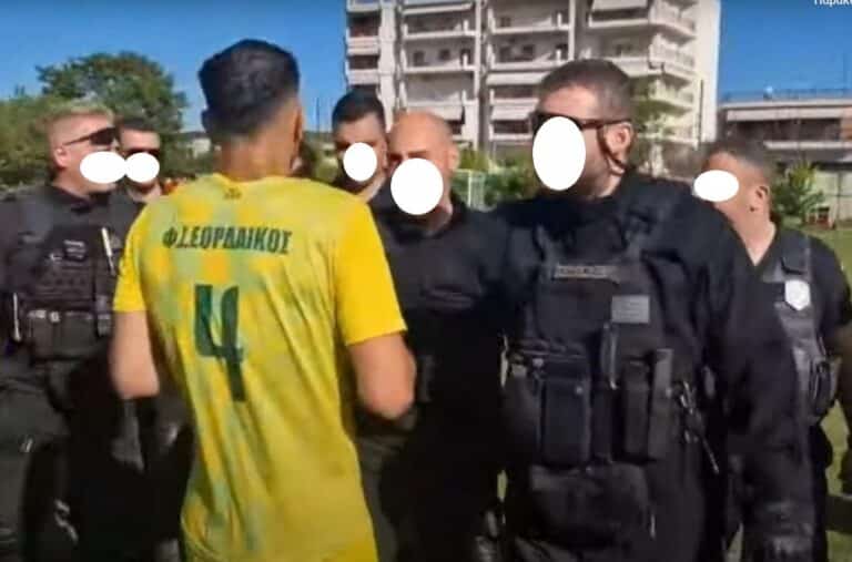 Διαιτητής φυγαδεύτηκε από την ΟΠΚΕ (βίντεο)