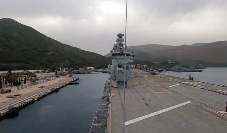 Το πλοίο της Τουρκίας TCG Anadolu στο Ιόνιο – Βρέθηκε σε νατοϊκή άσκηση (βίντεο)