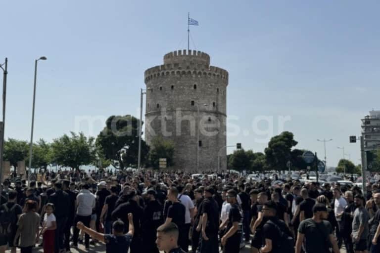 Θεσσαλονίκη: Συνελήφθη οπαδός του ΠΑΟΚ με σπαθί!