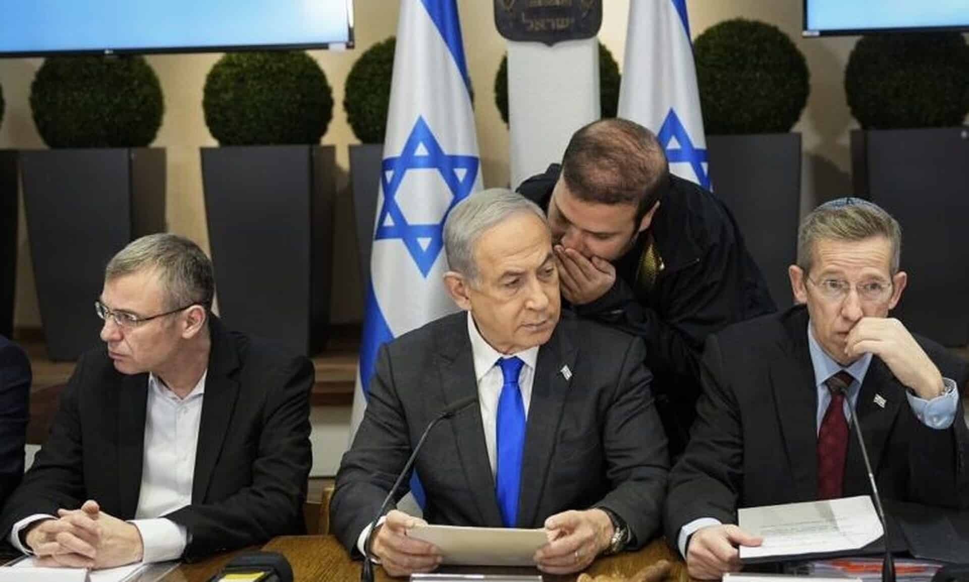 sraeli prime minister benjamin netanyahu