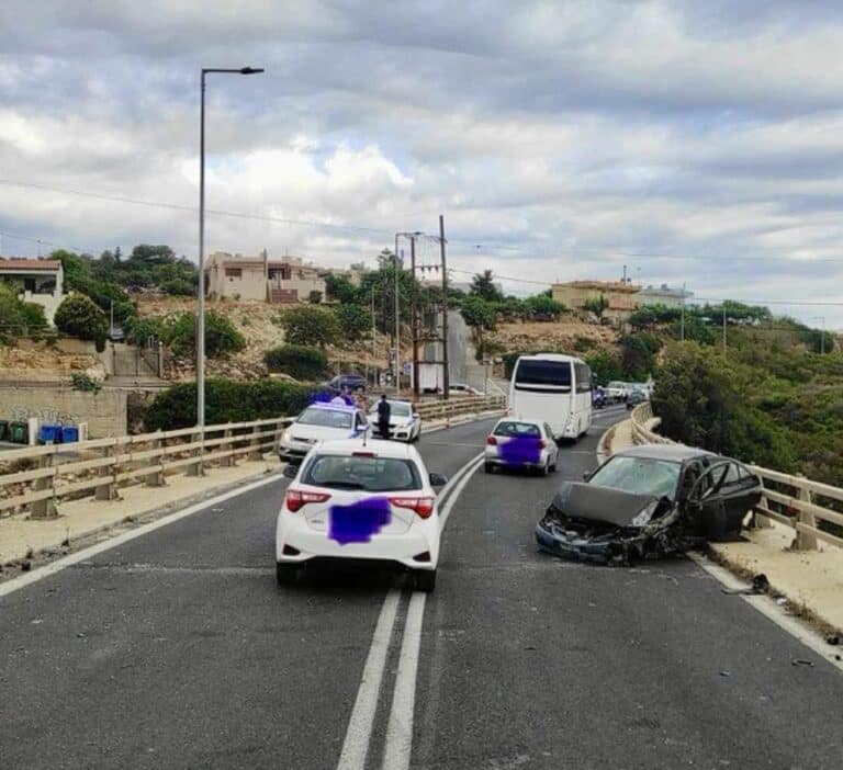 Κρήτη: Σοβαρό τροχαίο στον ΒΟΑΚ