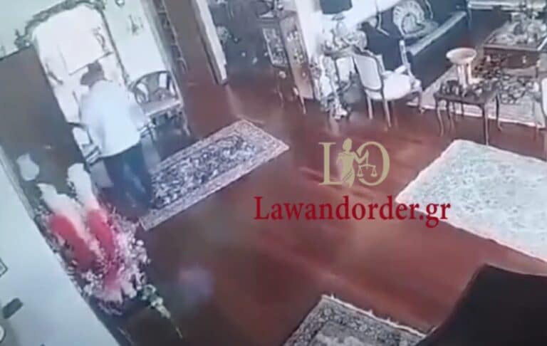 Βίντεο ντοκουμέντο «L&O»: Η στιγμή που διαρρήκτες «ρημάζουν» σπίτια ηλικιωμένων στα Νότια Προάστια