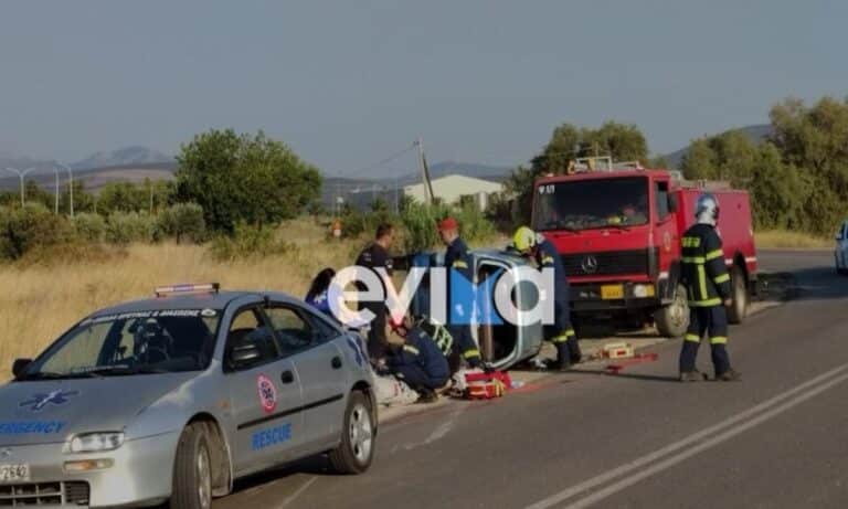 Τροχαίο στην Εύβοια – Στο νοσοκομείο δύο κοπέλες