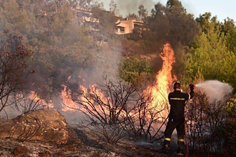 Φωτιά στην Αττική: Προβλέψεις για ανέμους 7 και ριπές πάνω από 8 μποφόρ σήμερα το μεσημέρι – Ακραίος κίνδυνος πυρκαγιάς σε 3 περιφέρειες (βίντεο)