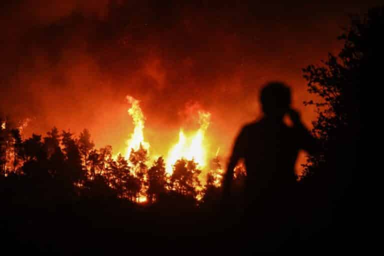 Φωτιά τώρα στις Σέρρες – Ισχυρές δυνάμεις της Πυροσβεστικής στο σημείο