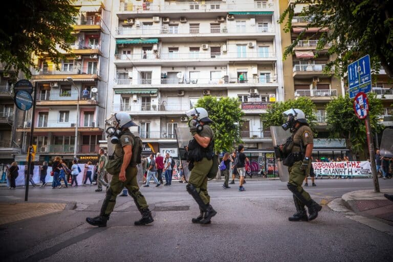 «Αστακός» η Θεσσαλονίκη ενόψει των εγκαινίων της 88ης ΔΕΘ – Διμοιρίες, ελικόπτερα και drones