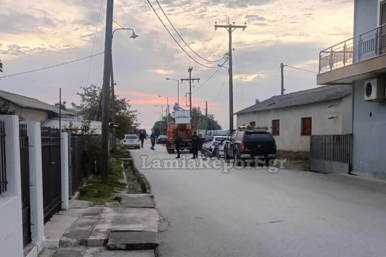 Λαμία: Μεγάλη αστυνομική επιχείρηση σε καταυλισμό Ρομά – Συνελήφθησαν δύο άτομα για ρευματοκλοπή