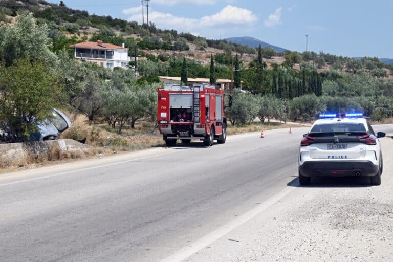 Λακωνία: Φωτιά σε χαμηλή βλάστηση στο χωριό Λάχι