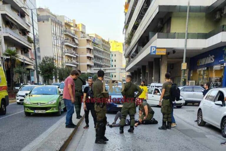 Αστυνομικοί της ΥΑΤ παρείχαν πρώτες βοήθειες σε άνδρα που παρασύρθηκε από αυτοκίνητο