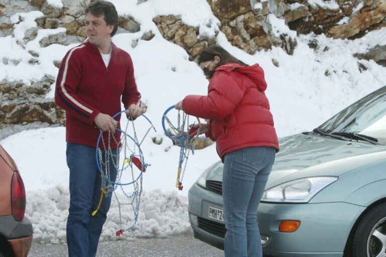 Δυτική Μακεδονία: Σε ποια σημεία του οδικού δικτύου είναι απαραίτητες οι αντιολισθητικές αλυσίδες