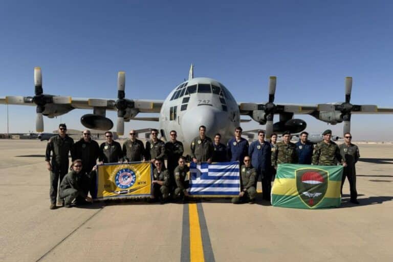 Η 356 Μοίρα Τακτικών Μεταφορών συμμετείχε στην πολυεθνική άσκηση «TUWAIQ-4» στη Σαουδική Αραβία (βίντεο)