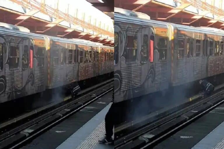 Συναγερμός στον ΗΣΑΠ: Συρμός του ηλεκτρικού έβγαζε καπνούς στο Μοσχάτο! (βίντεο)